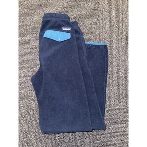 Vintage Patagonia Pants Mens Small Blue Synchilla Zip Fleece USA Outdoor 90s
